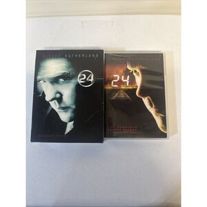 24: Seasons 3/4 DVD Complete Boxed Sets Kiefer Sutherland
